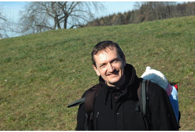 Markus Bitsche mit jüngstem Nachwuchs Markus Bitsche mit jüngstem Nachwuchs